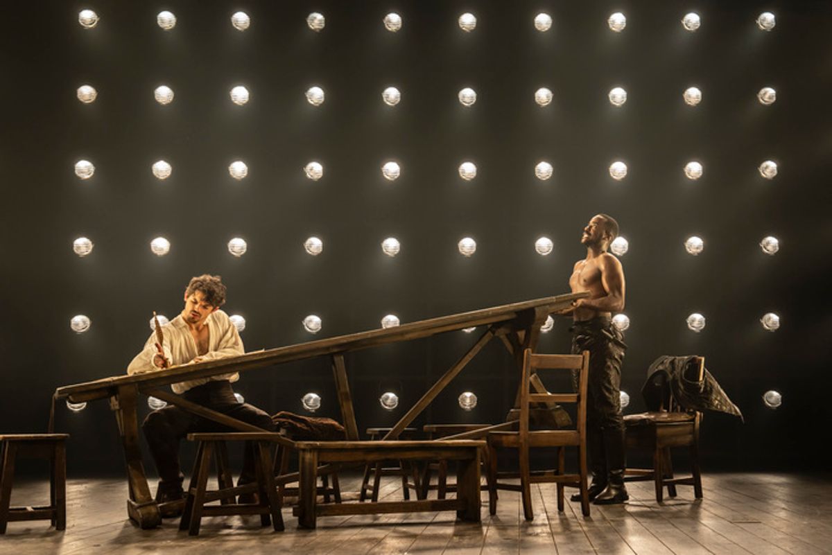 Edward Bluemel and Ncuti Gatwa at 