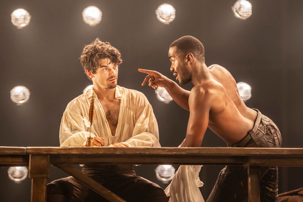 Edward Bluemel and Ncuti Gatwa at 