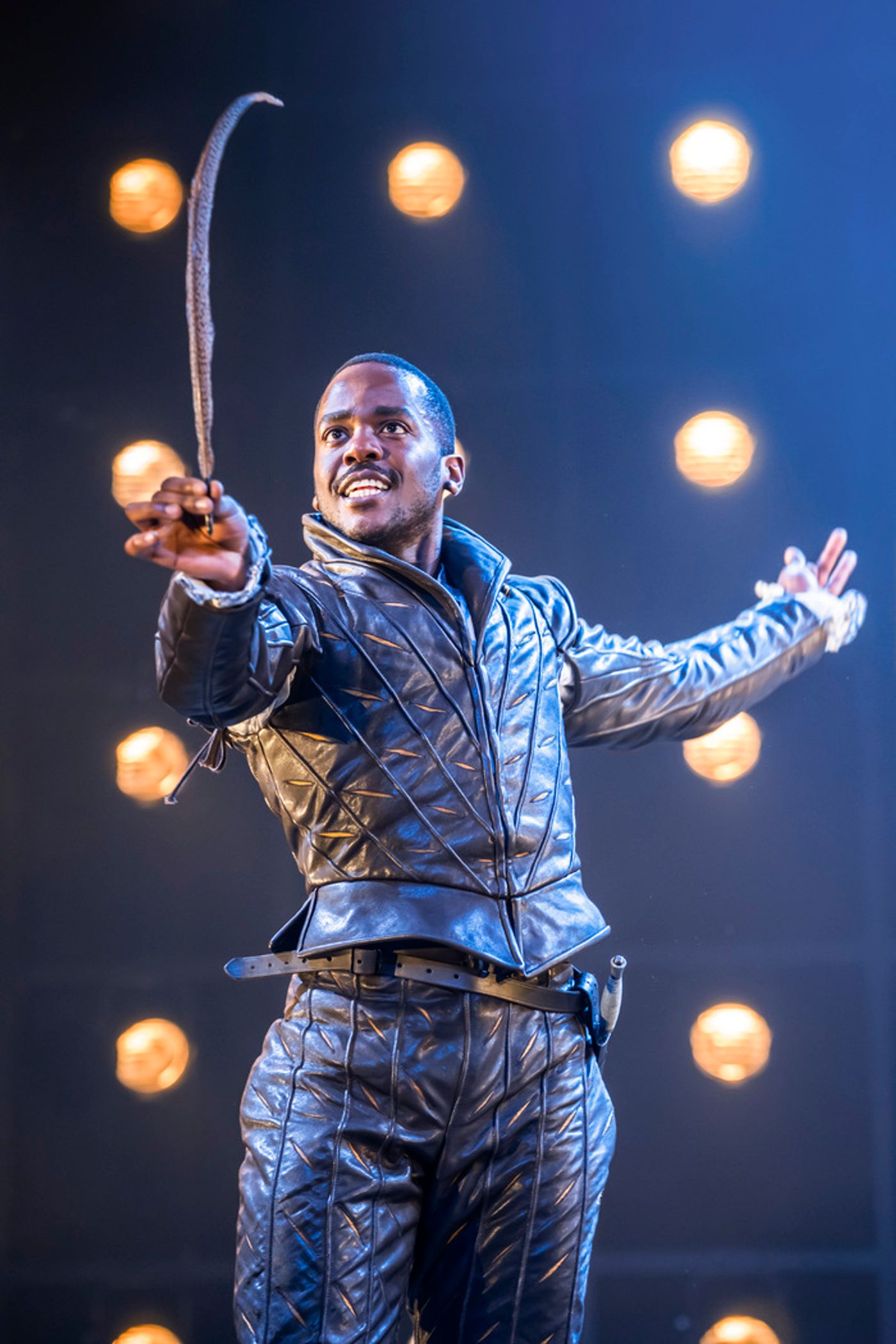 Photos: Ncuti Gatwa and Edward Bluemel in BORN WITH TEETH  Image