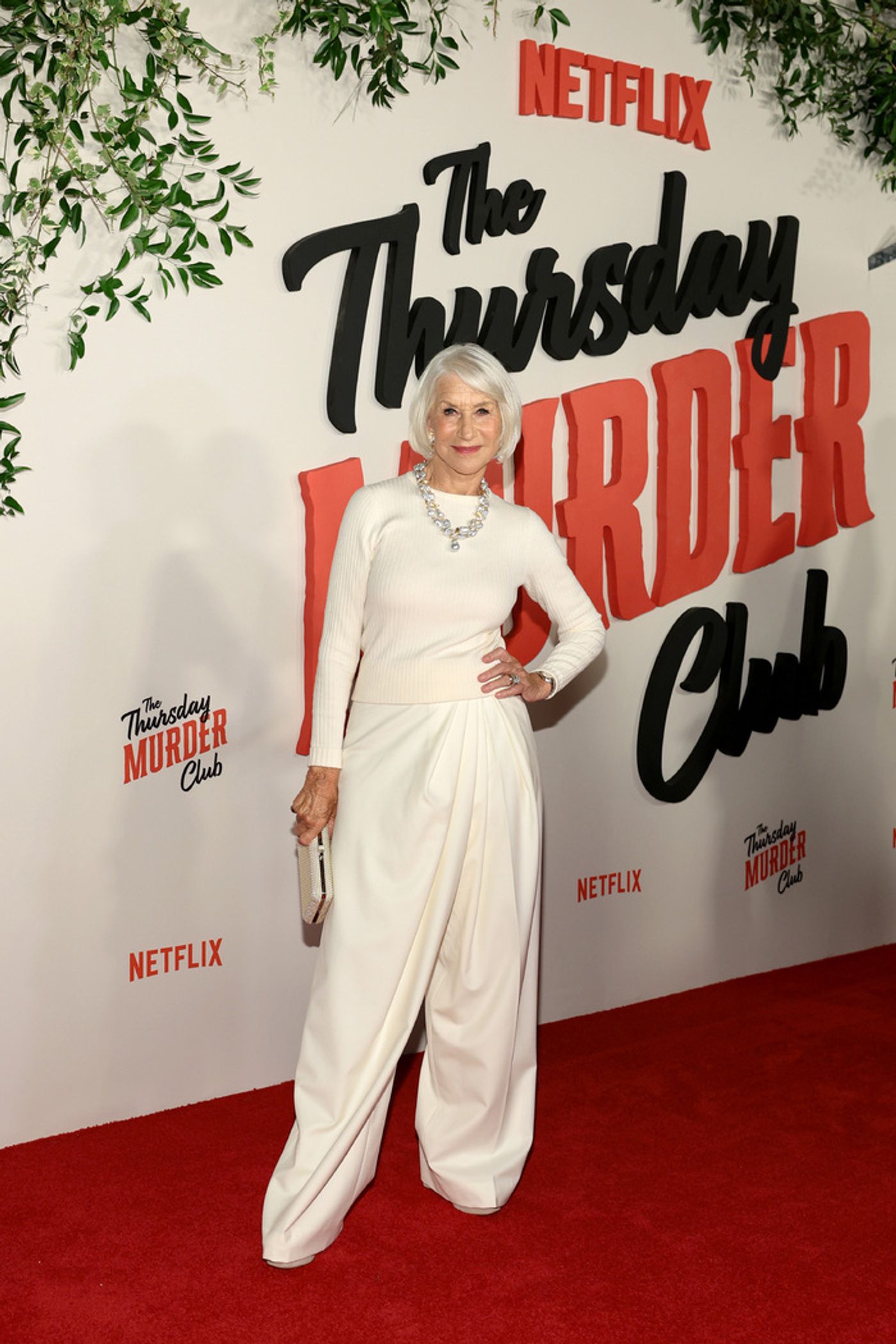 Photos: Helen Mirren, Pierce Brosnan, & More Attend Special NYC Screening of THE THURSDAY MURDER CLUB  Image