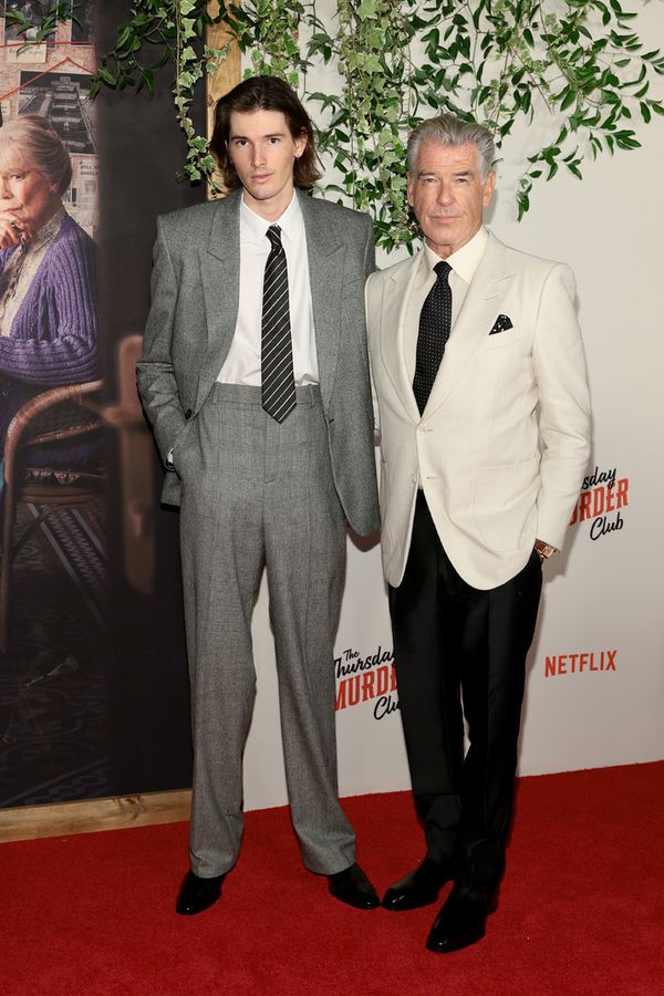 Dylan Brosnan and Pierce Brosnan  Photo