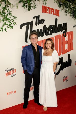 Chris Columbus and Holly Bario  Photo