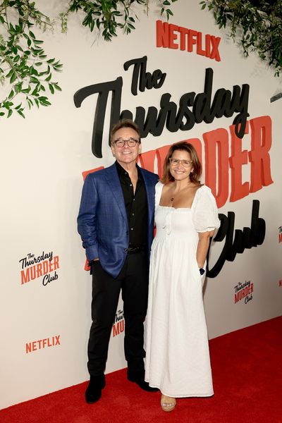 Chris Columbus and Holly Bario  Photo