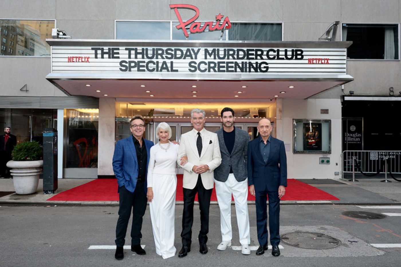 Photos: Helen Mirren, Pierce Brosnan, & More Attend Special NYC Screening of THE THURSDAY MURDER CLUB  Image