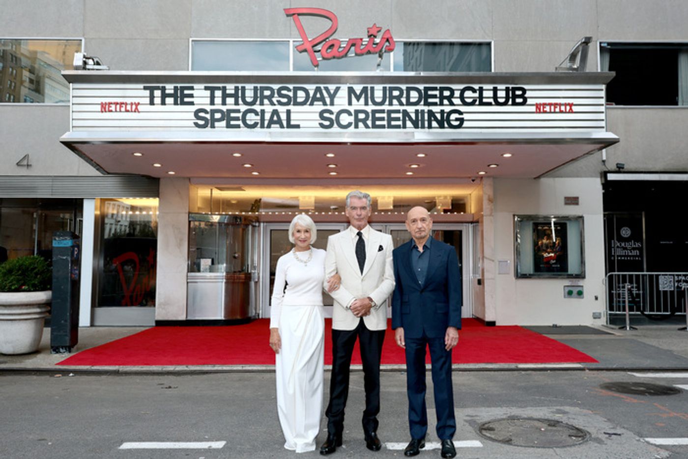 Photos: Helen Mirren, Pierce Brosnan, & More Attend Special NYC Screening of THE THURSDAY MURDER CLUB  Image