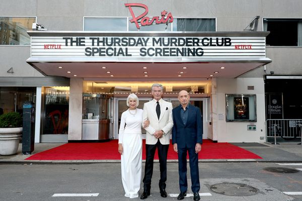 Helen Mirren, Pierce Brosnan, and Ben Kingsley  Photo