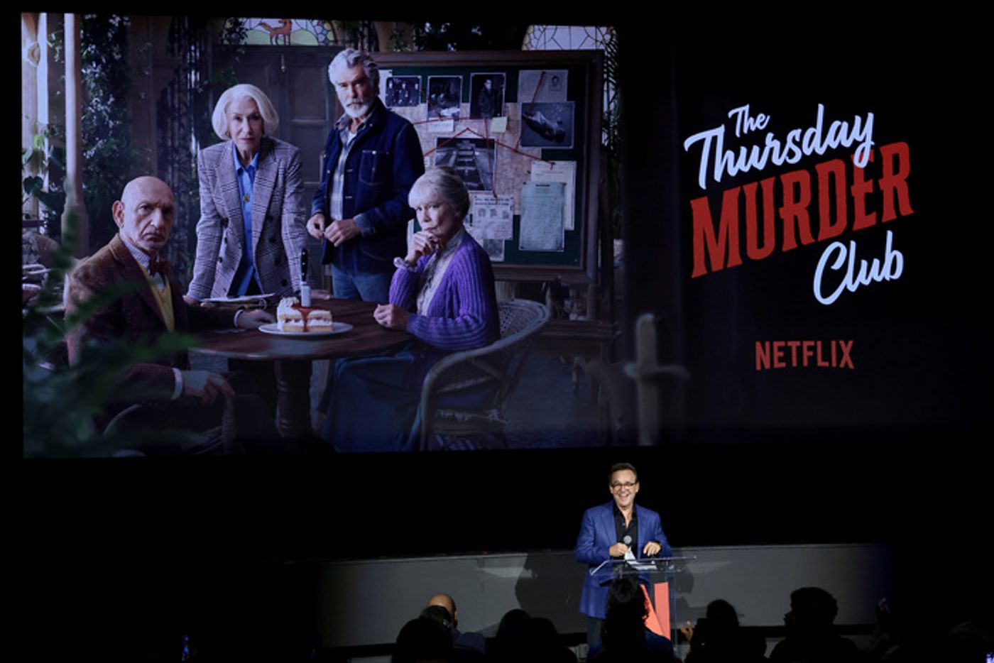 Photos: Helen Mirren, Pierce Brosnan, & More Attend Special NYC Screening of THE THURSDAY MURDER CLUB  Image