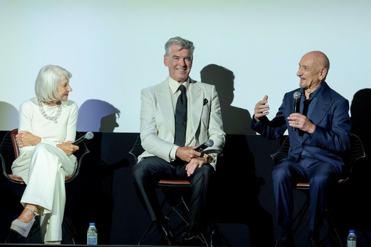 Helen Mirren, Pierce Brosnan, and Ben Kingsley  at 