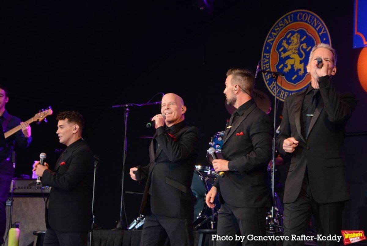 Michael Longoria, Christian. Hoff, Daniel Reichard and J. Robert Spencer at 