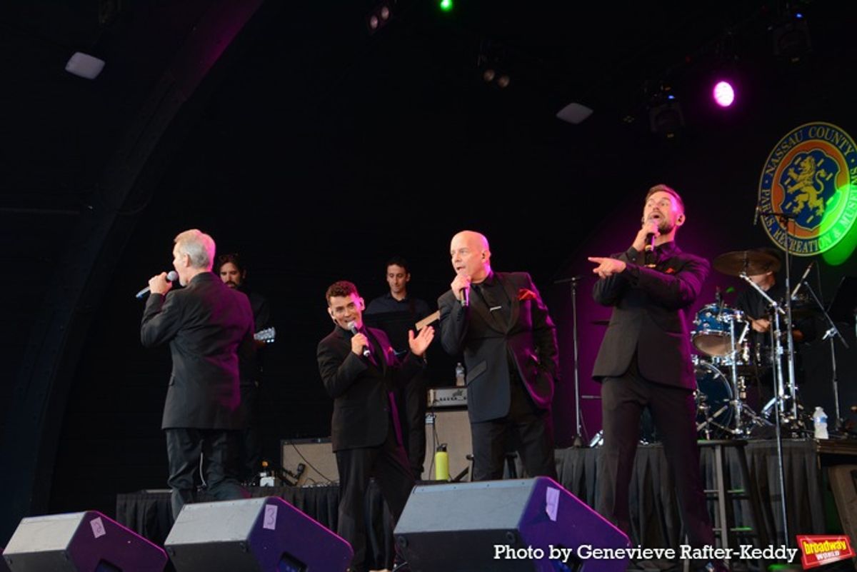 Michael Longoria, Christian. Hoff, Daniel Reichard and J. Robert Spencer at 