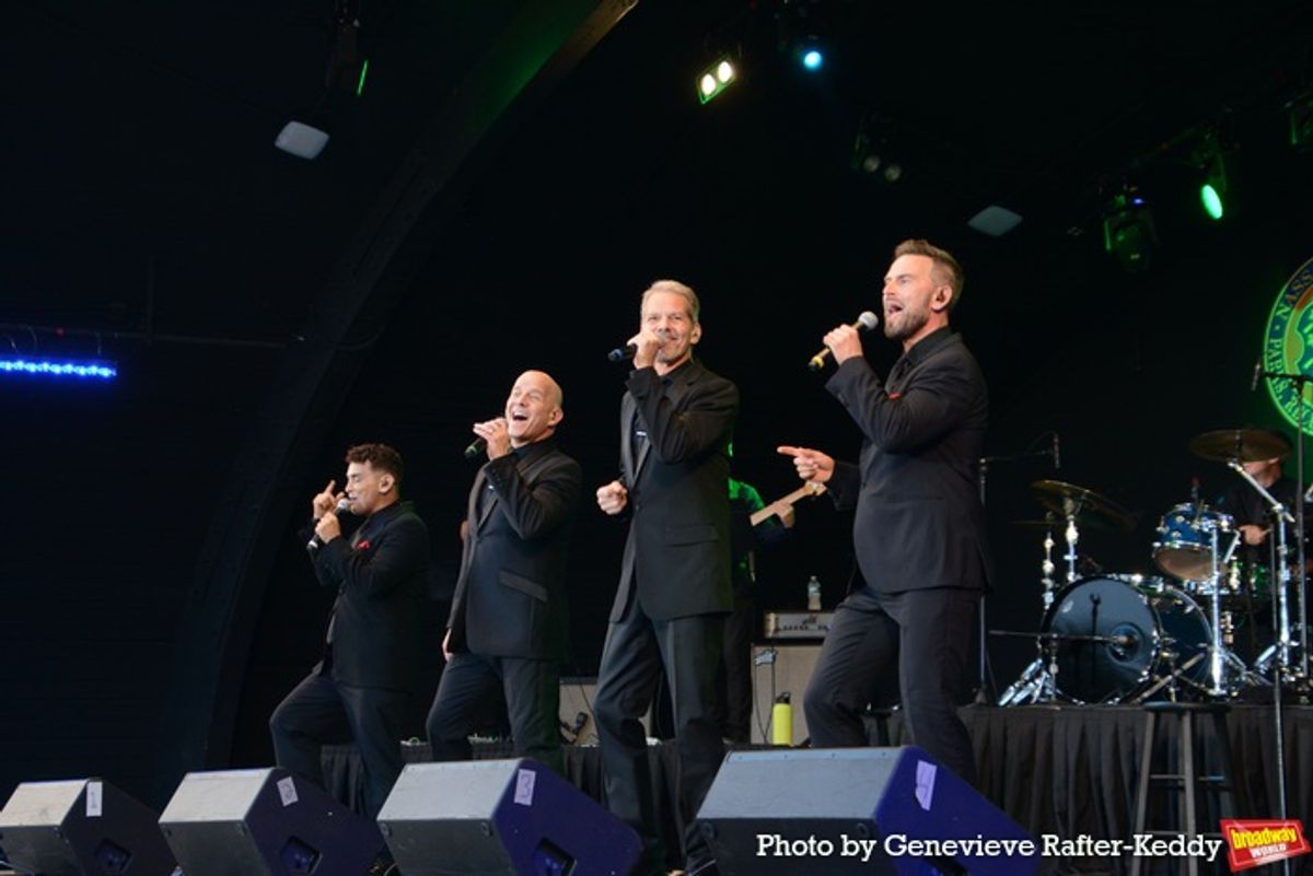 Michael Longoria, Christian. Hoff, Daniel Reichard and J. Robert Spencer at 