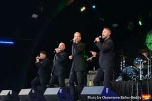 Michael Longoria, Christian. Hoff, Daniel Reichard and J. Robert Spencer Photo