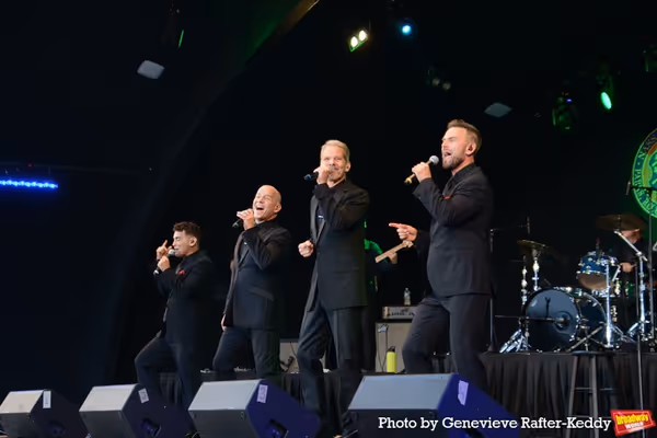 Michael Longoria, Christian. Hoff, Daniel Reichard and J. Robert Spencer Photo