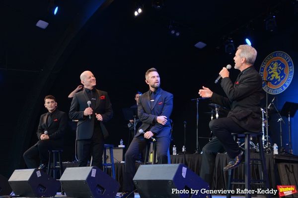 Michael Longoria, Christian. Hoff, Daniel Reichard and J. Robert Spencer Photo