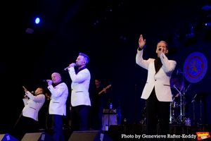 Michael Longoria, Christian. Hoff, Daniel Reichard and J. Robert Spencer Photo