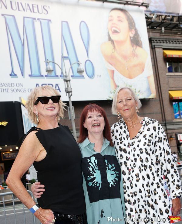 Judy Craymer, Catherine Johnson and Phyllida Lloyd Photo