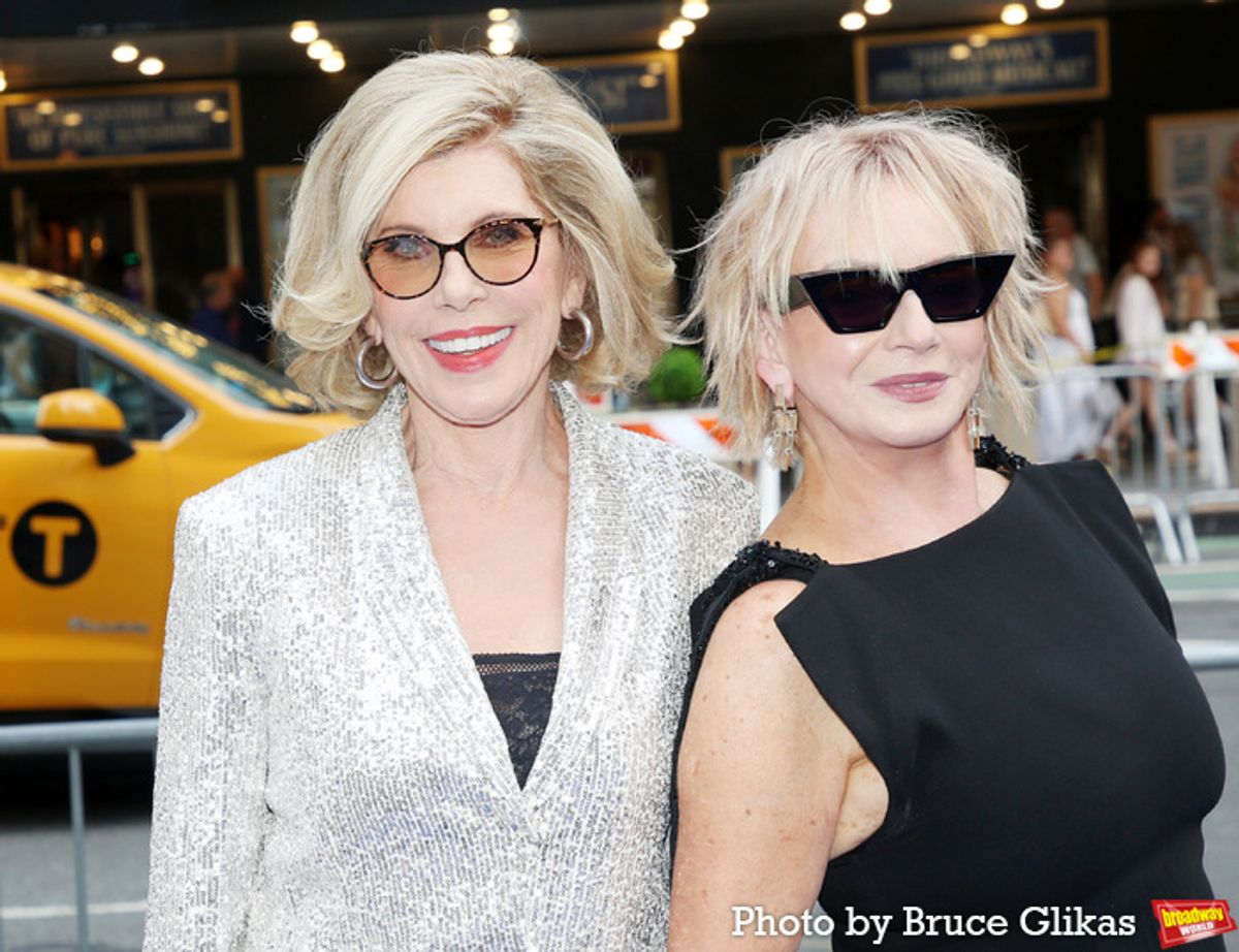 Christine Baranski and Judy Craymer at 