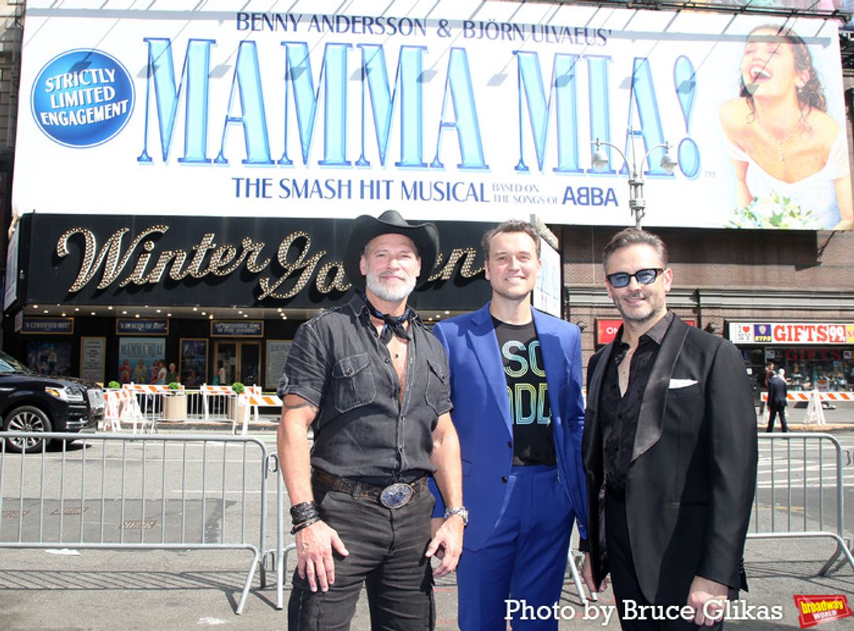 Jim Newman, Rob Marnell and Victor Wallace at 