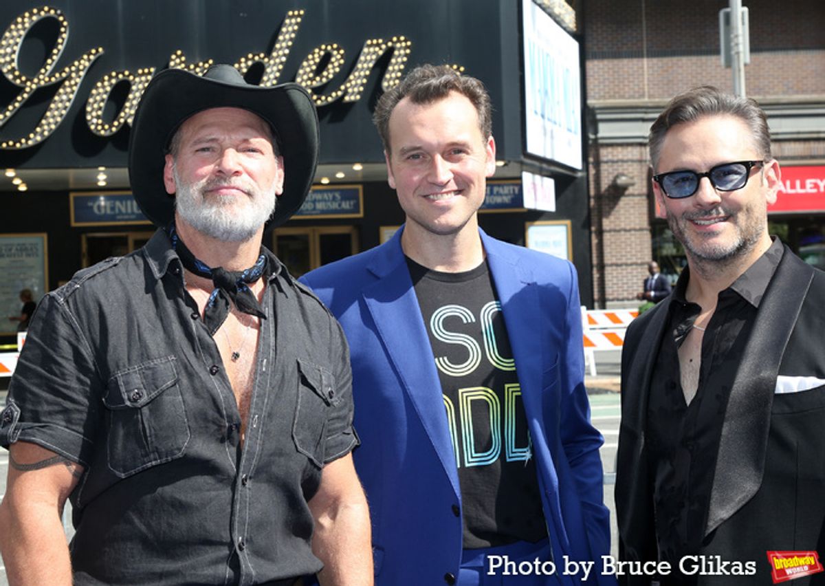 Jim Newman, Rob Marnell and Victor Wallace at 