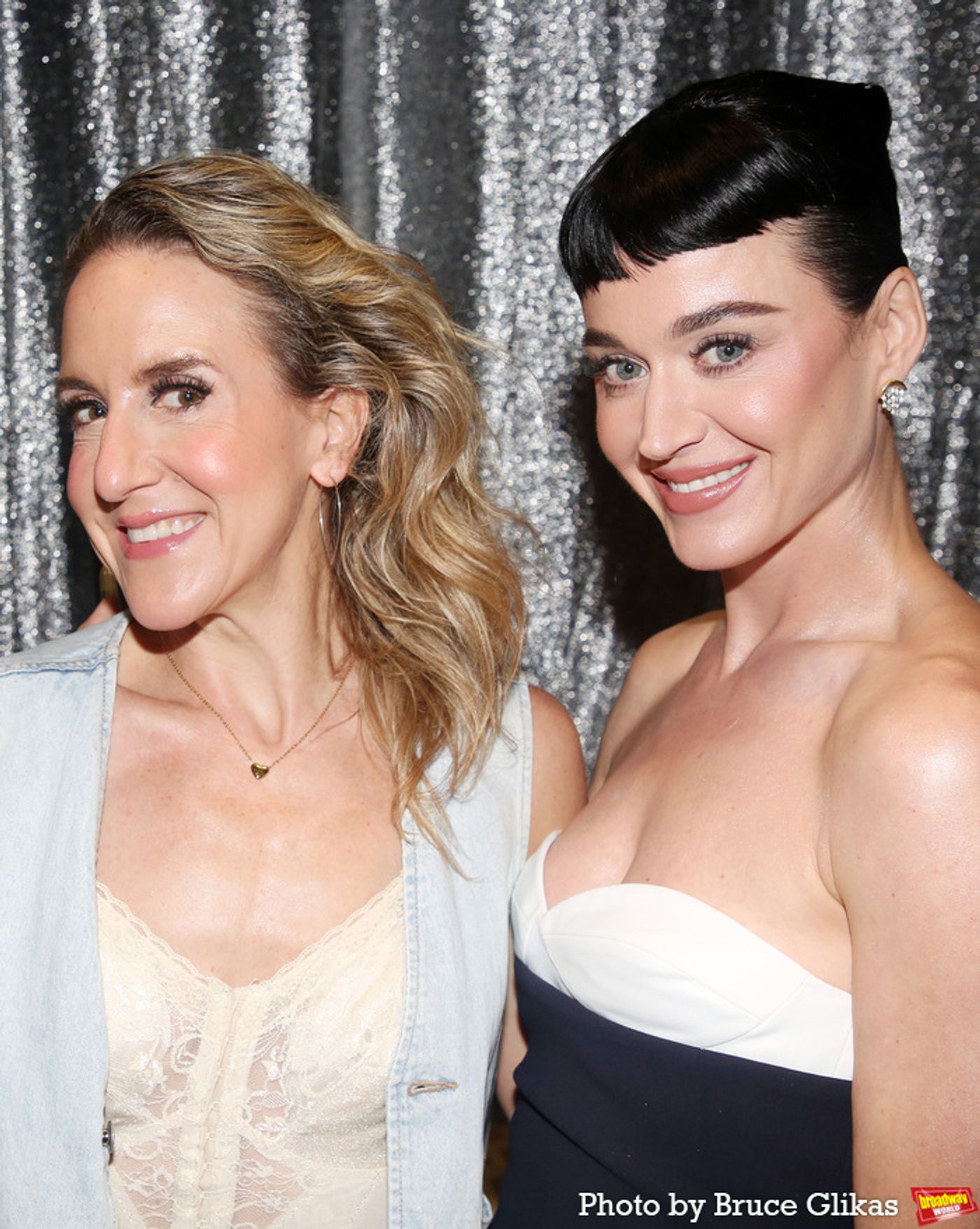 Photos: Katy Perry Visits the OH, MARY! Cast Backstage  Image