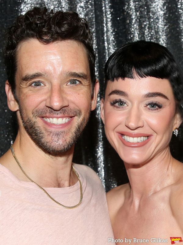 Michael Urie and Katy Perry  Photo