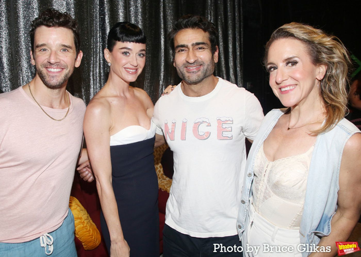 Photos: Katy Perry Visits the OH, MARY! Cast Backstage  Image
