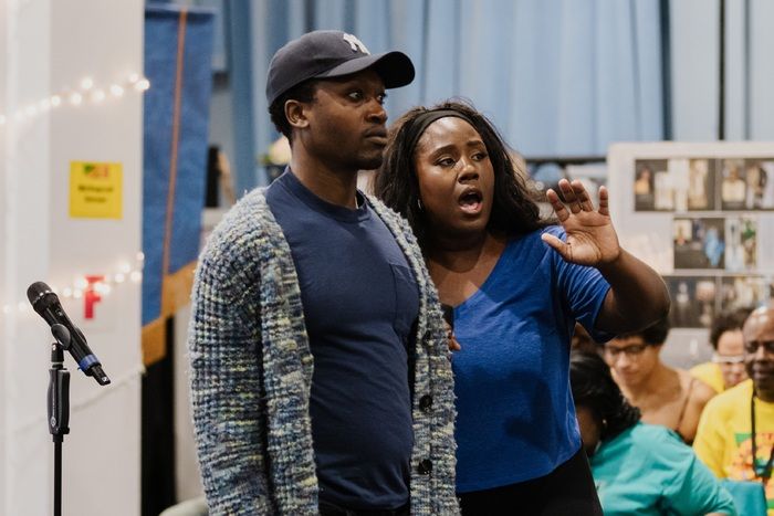 Photos: Denée Benton, Crystal Lucas Perry and More In Rehearsal for PERICLES: A Public Works Concert Experience — photo 7 of 14