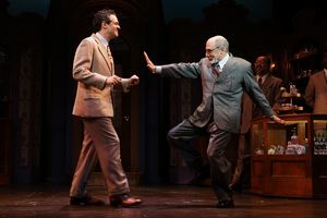 Andrew Leeds as Georg and Phillip Hoffman as Mr Maraczek @ BroadwayWorld Andrew Leeds as Georg and Phillip Hoffman as Mr Maraczek Photo