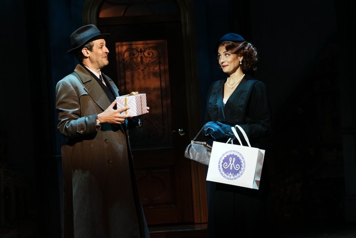 Andrew Leeds as Georg and Elena Shaddow as Amalia  at 