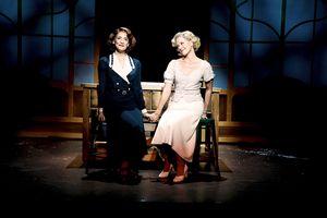 Elena Shaddow as Amalia and Andrew Leeds as Georg @ BroadwayWorld Elena Shaddow as Amalia and Andrew Leeds as Georg Photo