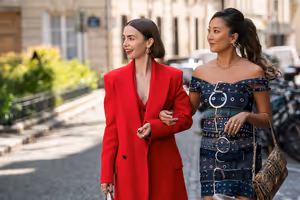 Lily Collins, Ashley Park @ BroadwayWorld Lily Collins, Ashley Park Photo