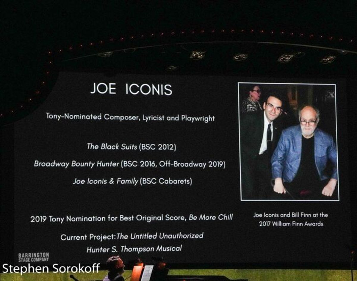 Joe Iconis at 