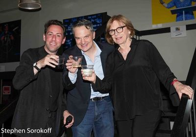 Alan Paul, Vadim Feichtner, Julianne Boyd Photo