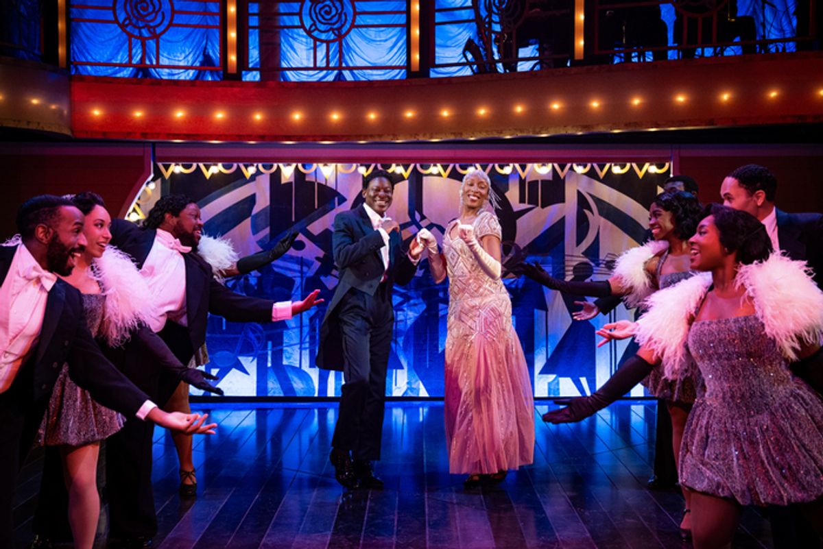 Greg Watkins, Jalisa Williams and the cast at 