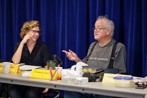 Jenna Fischer and Francis Guinan @ BroadwayWorld Jenna Fischer and Francis Guinan Photo