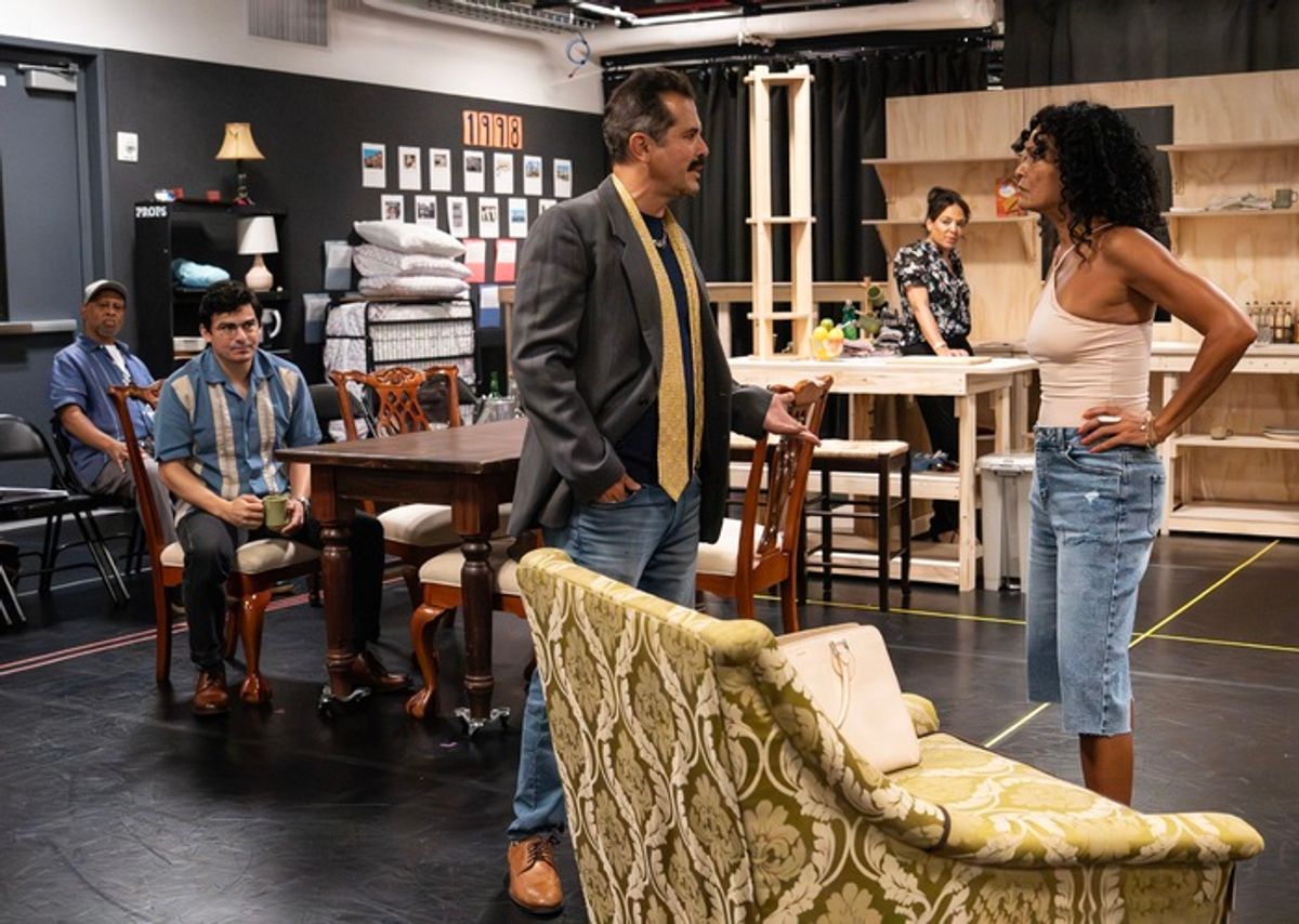 John Leguizamo and Rosa Evangelina Arredondo  at 