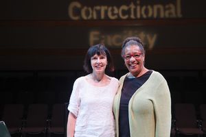 Lynden Harris and Kathryn Hunter Photo
