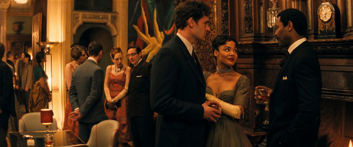 Tom Bateman, Tessa Thompson and Nicholas Pinnock at 