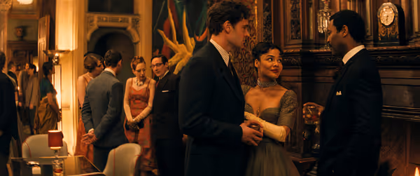 Tom Bateman, Tessa Thompson and Nicholas Pinnock Photo