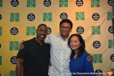 Aaron Dorelien with his paretns Anna Marie Dorelien and Wladiner Dorelien Photo