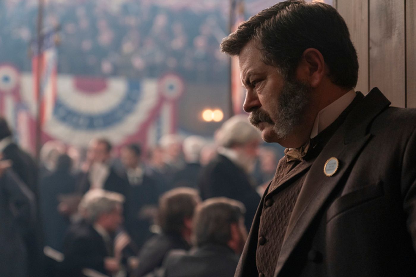 Photos: Betty Gilpin, Bradley Whitford, & More in DEATH BY LIGHTNING Historical Drama Series  Image