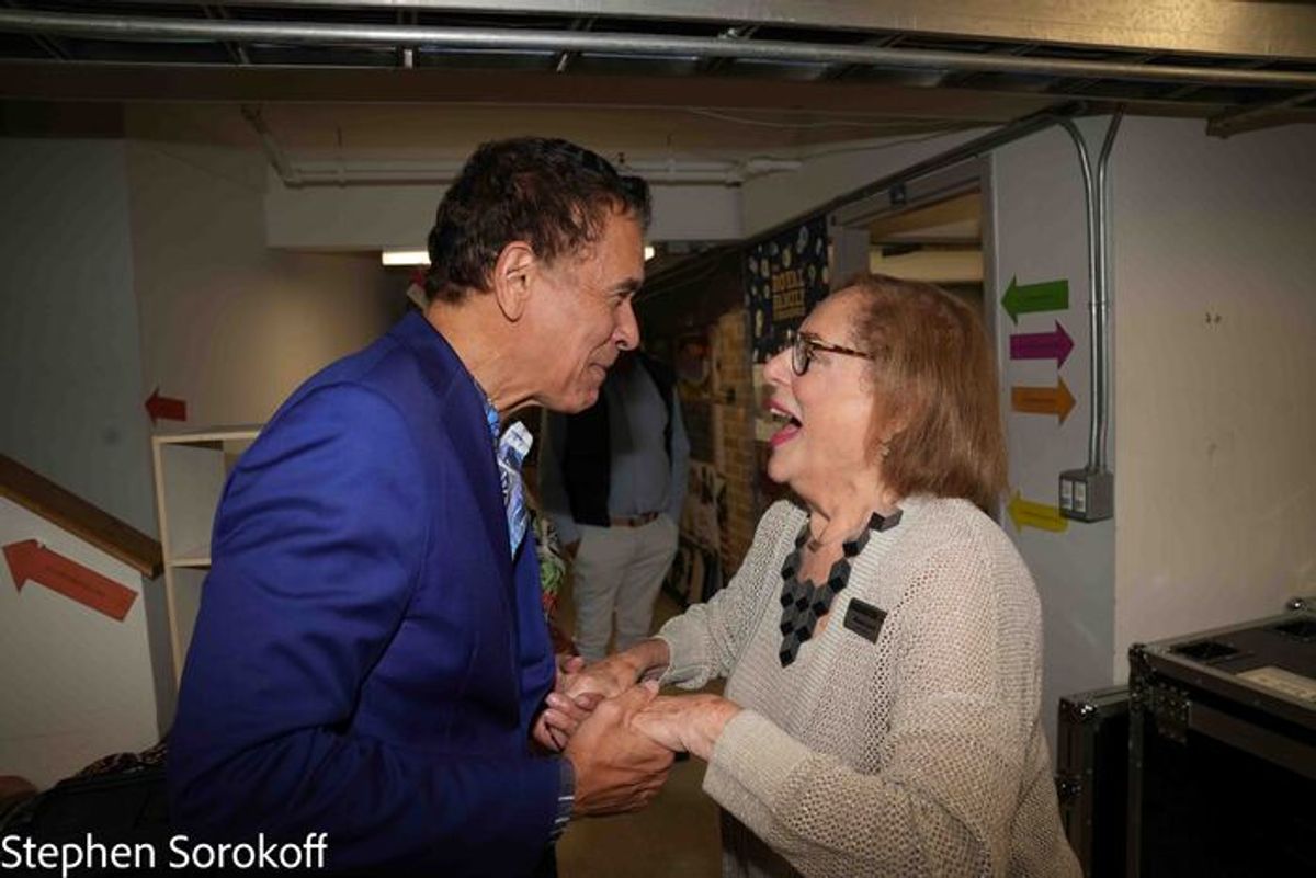 Brian Stokes Mitchell & Rhoda Levitt at 