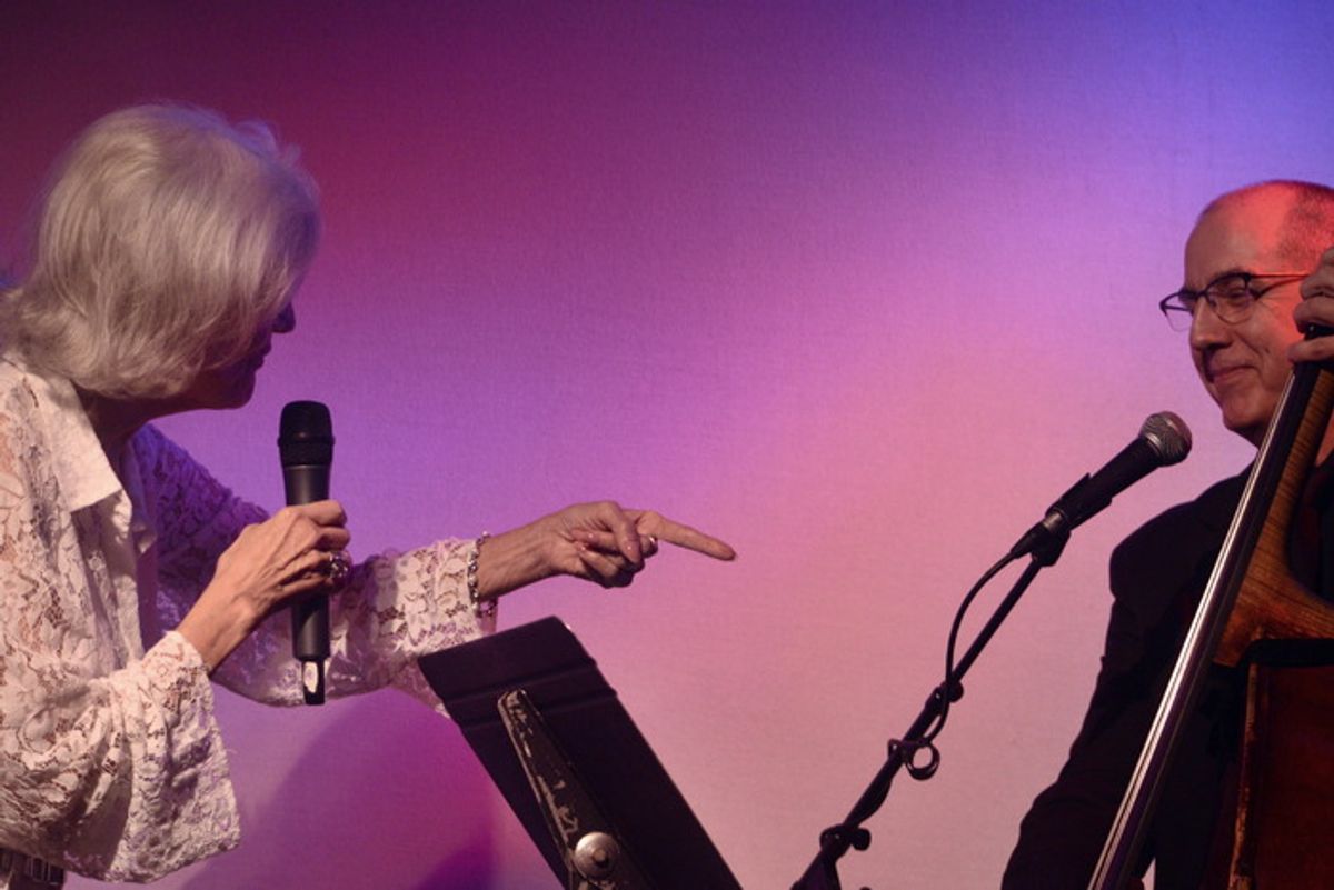 Karen Mason and Thomas Hubbard. Photo credit: Maryann Lopinto at 