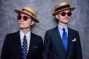 Bryce Edwards and Mike Davis. Photo credit: Stephen Mosher @ BroadwayWorld Bryce Edwards and Mike Davis. Photo credit: Stephen Mosher Photo