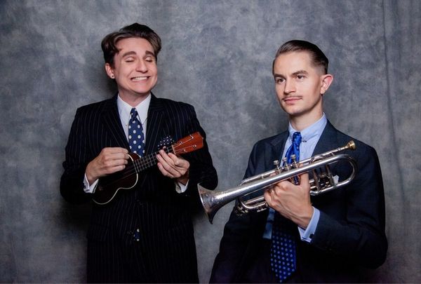 Bryce Edwards and Mike Davis. Photo credit: Stephen Mosher Photo