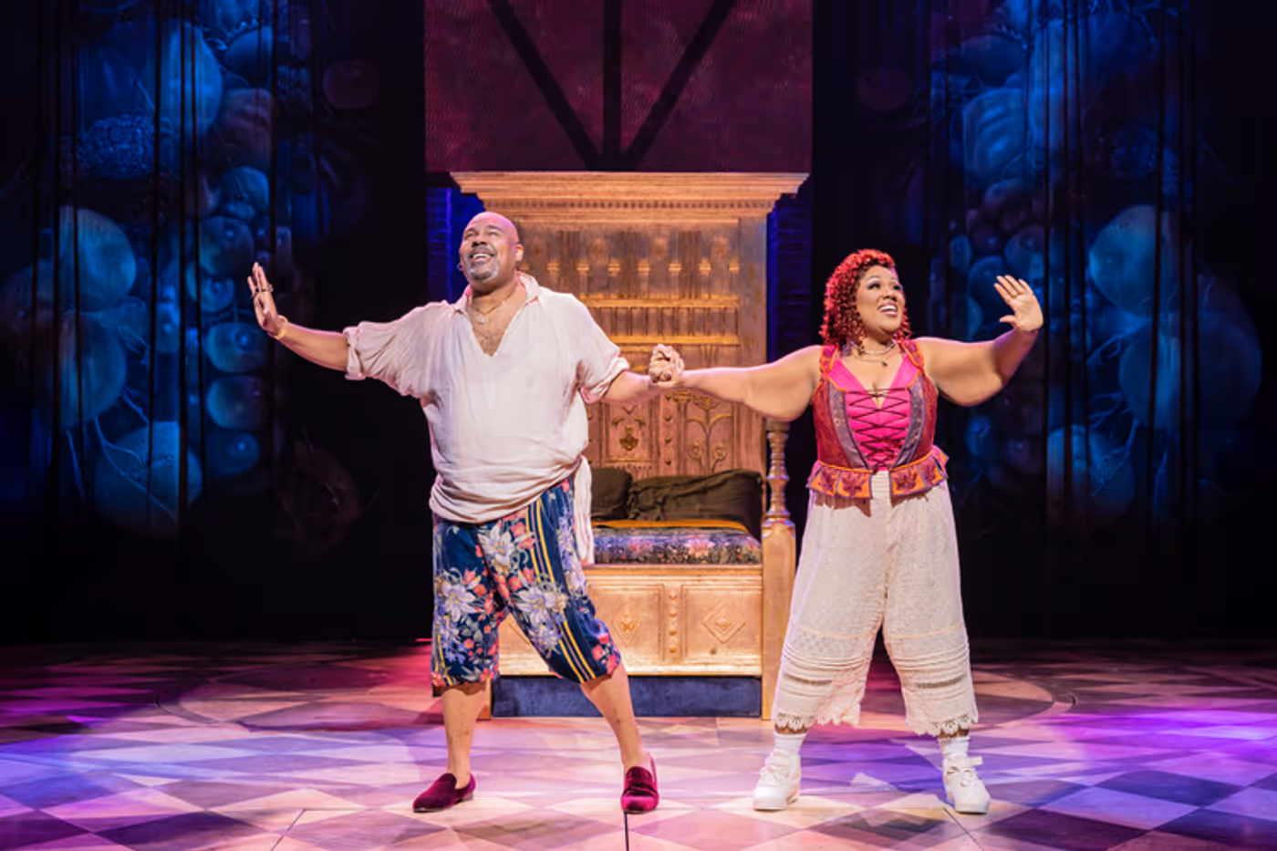 Photos First Look at James Monroe Iglehart and Cheryl Porter in & JULIET