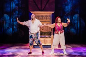 James Monroe Iglehart and Cheryl Porter  Photo