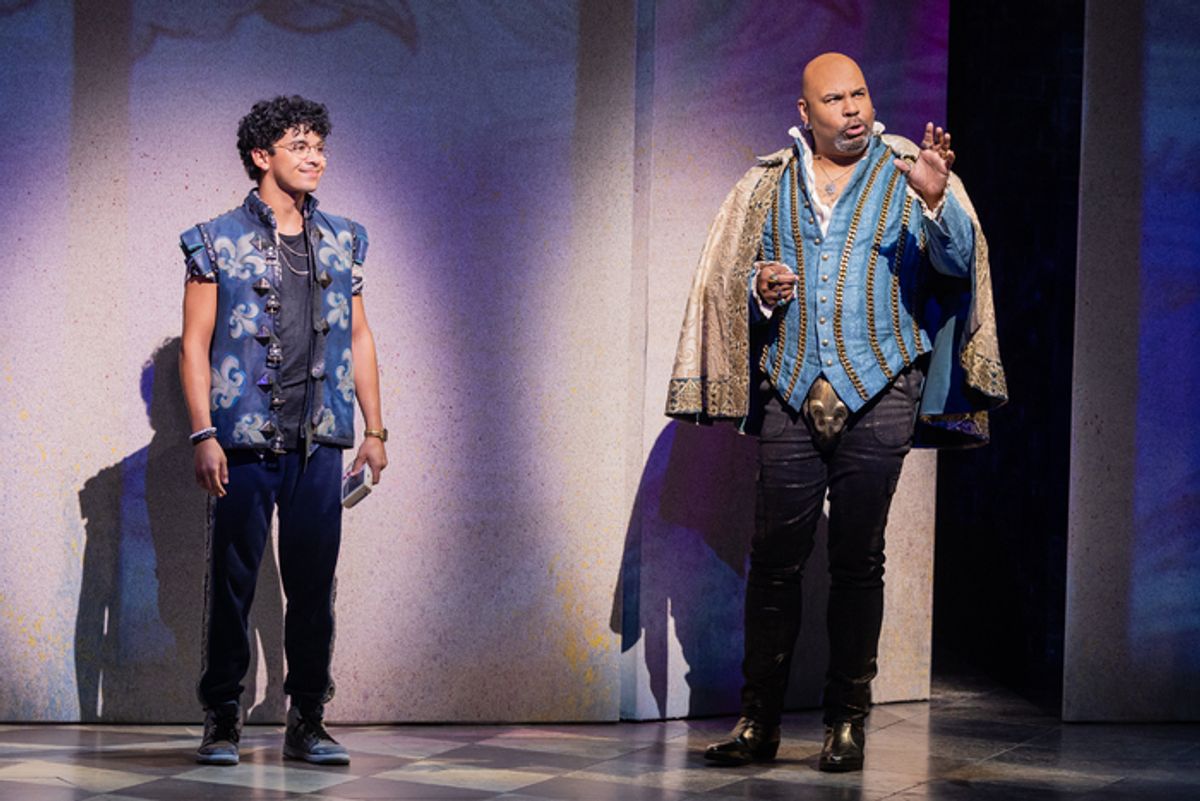 Nathan Levy and James Monroe Iglehart at 