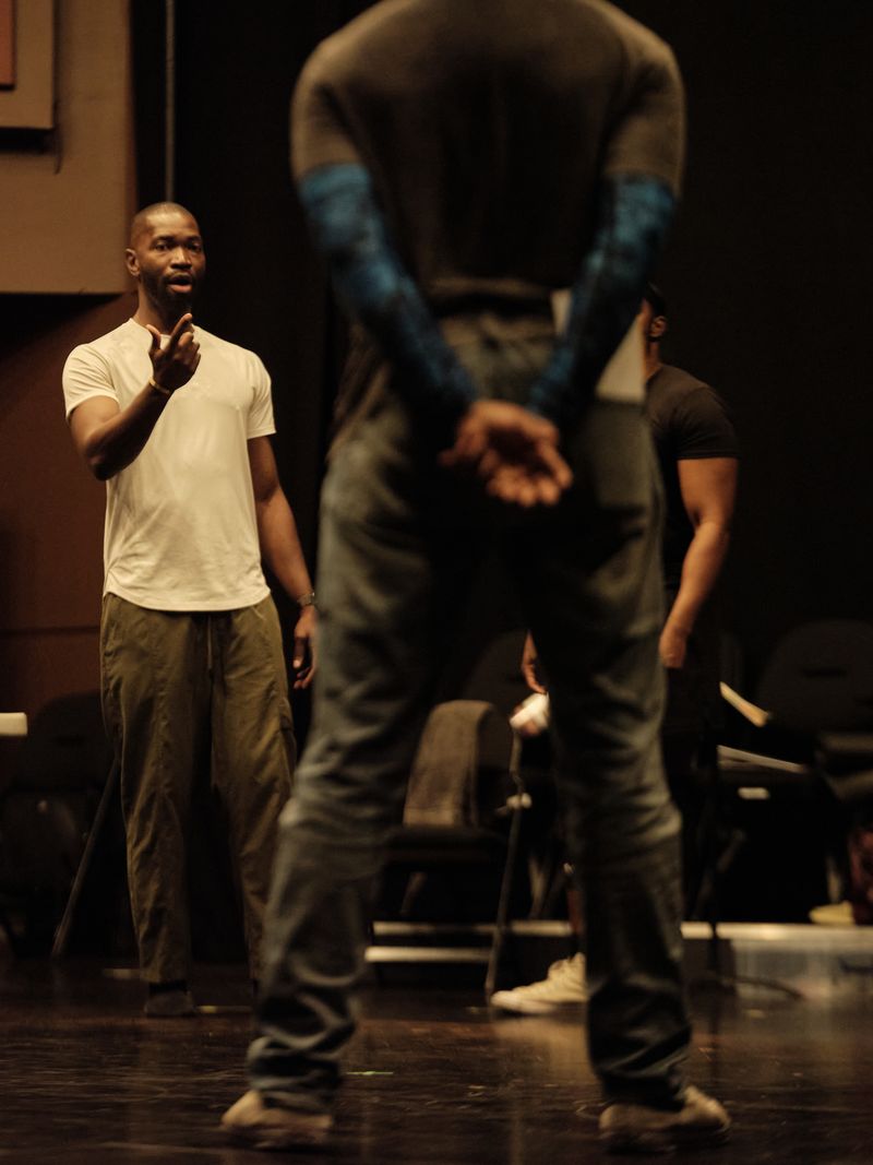 Photos: Inside Rehearsals for THE BROTHERS SIZE — photo 4 of 9
