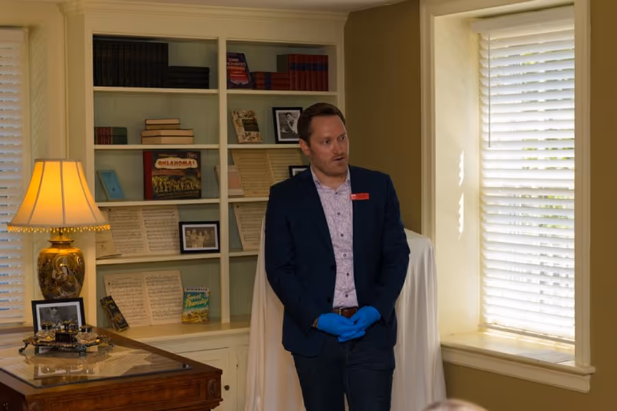 Photos: Oscar Hammerstein II’s Iconic Writing Desk Unveiled At The Oscar Hammerstein Museum Image